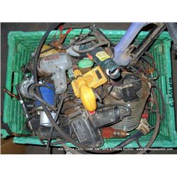 CRATE: MISC DRILL, DRIVERS, NAIL GUNS