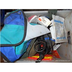 BOX: MISC SAFETY GEAR, HARDWARE