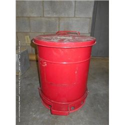 FLAMMABLE TRASH CAN
