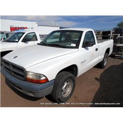 2001 Dodge Dakota 4X4 Pick-Up ~ 60,803 Miles