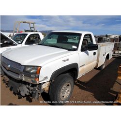 2003 Chevrolet Silverado 2500HD Pick-Up ~ Miles Un