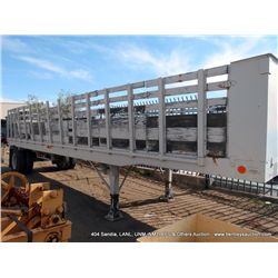 1975 Mobile Single Axle Flatbed Trailer