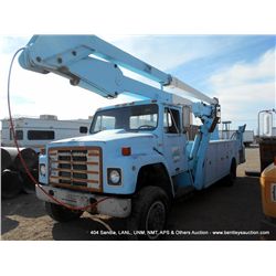 1981 INTERNATIONAL BUCKET TRUCK, 4X4 ~ ???? MILES