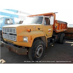 1988 FORD F-700 10 YD DUMP TRUCK ~ ??? MILES