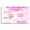 Image 1 : Milton Berle, aka ''Mr. Television'' Actors' Equity Association Membership Card