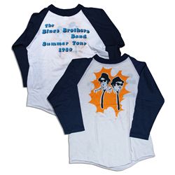 ''Blues Brothers'' Vintage Baseball Tee From The 1980 Summer Tour