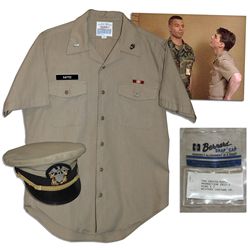 Tom Cruise ''A Few Good Men'' Hero Uniform Shirt & Hat