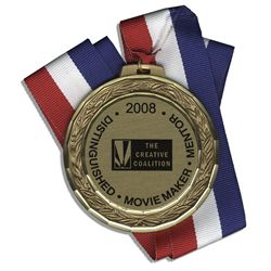 Dennis Hopper Creative Coalition Award Medal From 2008
