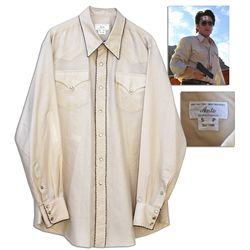 Sean Penn Custom Wardrobe -- Shirt From Oliver Stone Crime Film ''U-Turn''