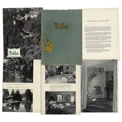 Brochure For The Sale of ''Pickfair'' -- The Mansion of Mary Pickford & Douglas Fairbanks, Called ''