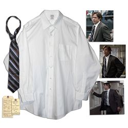 Brad Pitt Shirt & Tie From ''Moneyball''