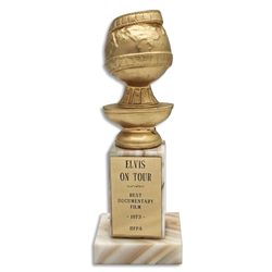 Golden Globe Award For ''Elvis on Tour'' -- The Last Film Elvis Ever Made