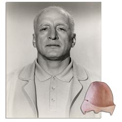 Prosthetic Nose Used on George C. Scott as WWII General George S. Patton in 1970 Best Picture ''Patt