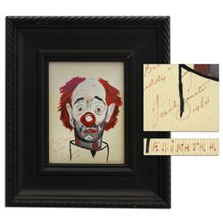Art Hand Painted & Signed by Frank Sinatra -- Fine