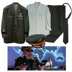 Rod Steiger General's Uniform From Tim Burton Sci-Fi Movie, ''Mars Attacks!'