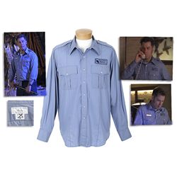 John Travolta Hero Shirt From ''Mad City''