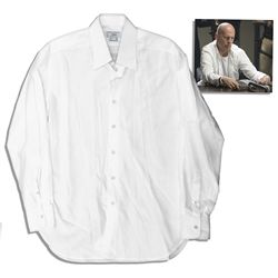Bruce Willis Screen Worn Custom Dress Shirt From ''Red 2'' -- With a COA From Premiere Props