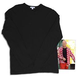 Bruce Willis Screen-Worn Black Shirt From ''Red 2''
