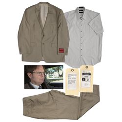 Rainn Wilson Screen Worn Mantoni Business Suit From ''The Office''