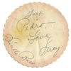 Image 1 : Lucille Ball Signature on Verso of a Paper Coaster