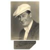 Image 1 : French Singer Maurice Chevalier Photo Signed