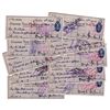 Image 1 : Douglas Fairbanks, Sr. April 1938 Single Signed Checks -- Lot of 10