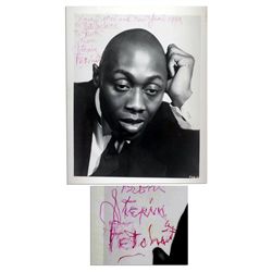 Stepin Fetchit Signed 8'' x 10'' Photo -- First African American Film Star to Receive Screen Credit