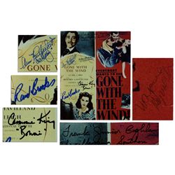 Signed ''Gone With The Wind'' 8'' x 10'' Photo -- Signed by Six of the Legendary Cast -- Frank Junio