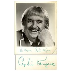 Captain Kangaroo Signed Photo & 33 Business Cards From the Beloved Show