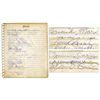 Image 1 : Groucho Marx & Elizabeth Taylor Burton's Signatures in a Beverly Hills Guest Book