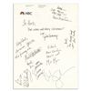 Image 1 : Incredible Collection of 8 ''Saturday Night Live'' Cast Member Signatures -- Including Comedic Legen
