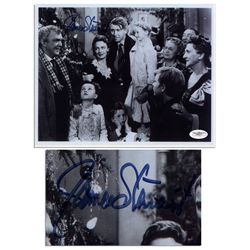 Jimmy Stewart Signed 10''x 8'' Photo From ''It's a Wonderful Life'' -- With JSA COA