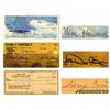 Image 1 : Three Stooges Signed Checks -- Three Checks, One Each Signed by Moe Howard, Larry Fine and ''Curly''