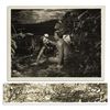 Image 1 : Johnny Weissmuller 10'' x 8'' Photo Signed of The Star in His Iconic Role as Tarzan