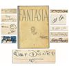 Image 1 : Fantastic Copy of ''Fantasia'' Signed by Walt Disney -- Beautiful, Oversized Book Signed by the Pree