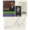 Image 1 : Leonard Bernstein Signed Philharmonic Program