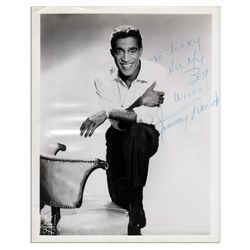 Sammy Davis Jr. Signed & Inscribed 8'' x 10'' Photo