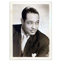 Jazz Great Duke Ellington Signed Photo