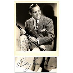 Benny Goodman Signed 8'' x 10'' Photo