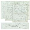 Image 1 : Swedish Opera Singer Jenny Lind Autograph Letter Signed