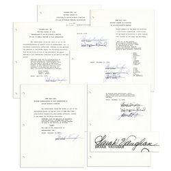 Legendary Jazz Singer Sarah Vaughan Contracts Signed