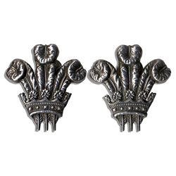 Prince of Wales Feathers Earrings Owned by The Duke & Duchess of Windsor