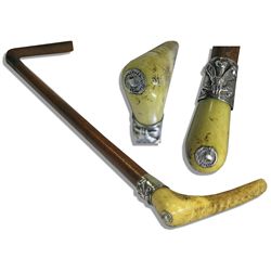 King Edward VIII's Hunting Crop With Provenance -- ''...this no doubt was made by us, as we usually 