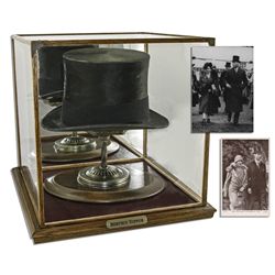 King George VI Worn Top Hat