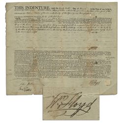 Declaration of Independence Signer William Floyd Document Signed