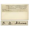 Image 1 : John Quincy Adams Signature as President