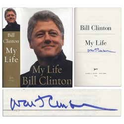 Bill Clinton ''My Life'' Signed First Edition With Dustjacket & Error in The Final Paragraph