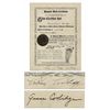 Image 1 : President Calvin Coolidge Signed 1927 Birth Certificate -- Also Signed by First Lady Grace Coolidge