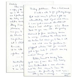 Dwight Eisenhower WWII-Dated Autograph Letter Signed to Mamie ''...Any [press] story I see about you