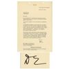 Image 1 : Eisenhower Letter Signed as President -- ''...The 'which' clause came into the thing insidiously and